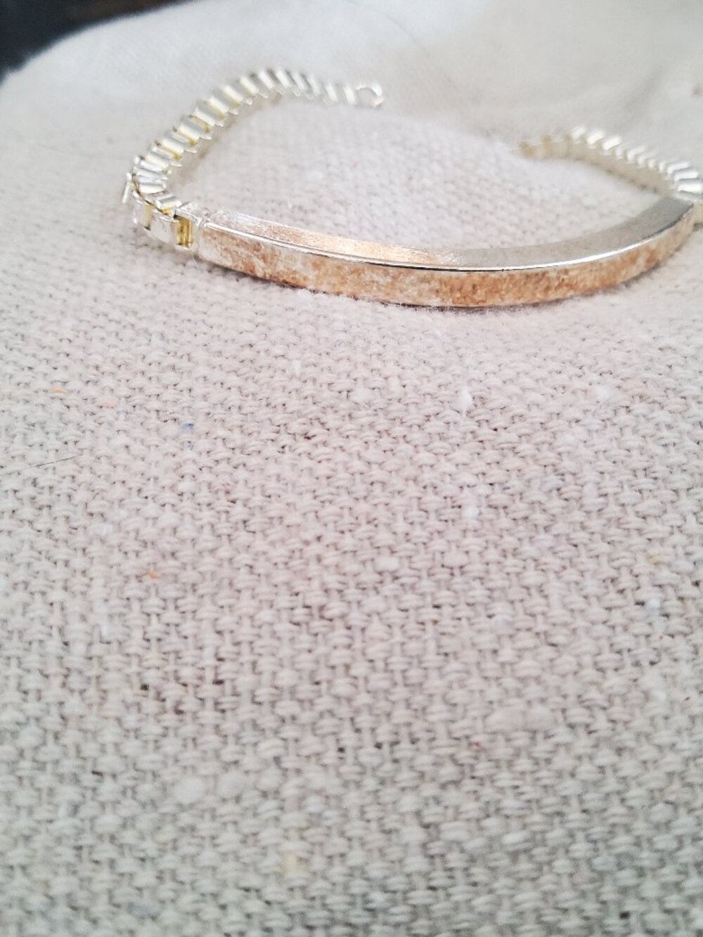 Box Chain Silver Bracelet 925